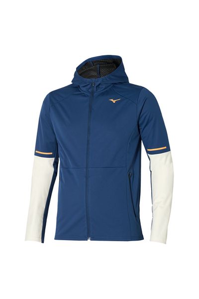 MIZUNO Navy Blue Men's Thermal Charge Breath Raincoat