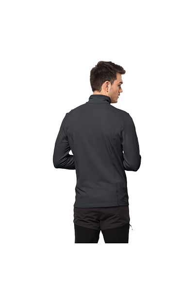 Jack Wolfskin Jack Wolfskin Kolbenberg Hz Ανδρικό γκρι Fleece MEN'S FLEECE 1710531-6350