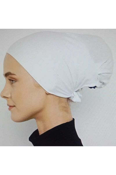 Store Seamless Plain Black Bonnet