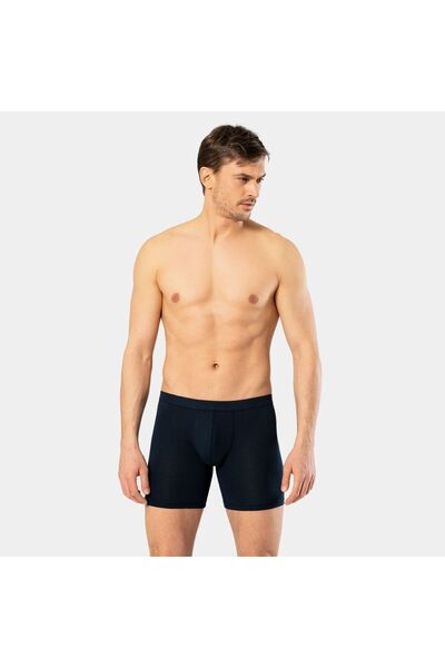 Cacharel Ανδρικό Lycra Long Boxer (με ζώνη) 1336/Μπλε Navy