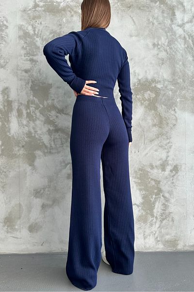 macharel jeans Трикотажни трикотажни панталони с горна и долна част на половин рибар
