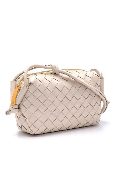 Sofia Baldi Fyora White Genuine Leather Women's Bag