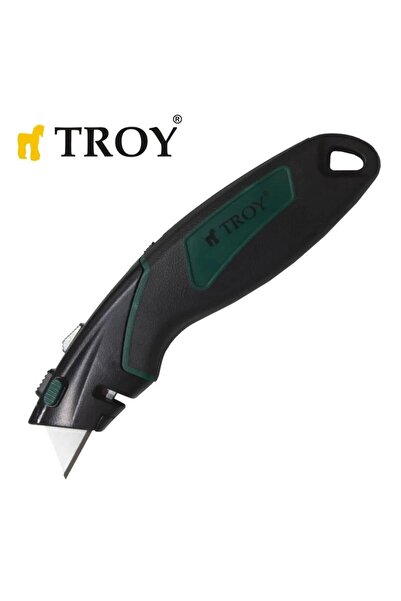 TROY 21605 Profesyonel Trapez Maket Bıçağı, 2 Yedek Bıçaklı