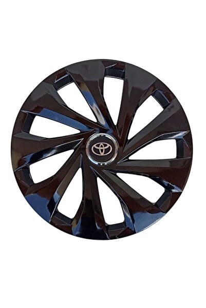 Gülcan Auto TOYOTA AVENSIS / COROLLA / YARIS SİYAH 15 İNÇ JANT KAPAĞI YEDEK (...