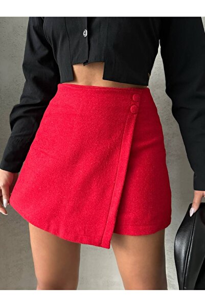 prova Misssho24414 Model Stamped Shorts Skirt