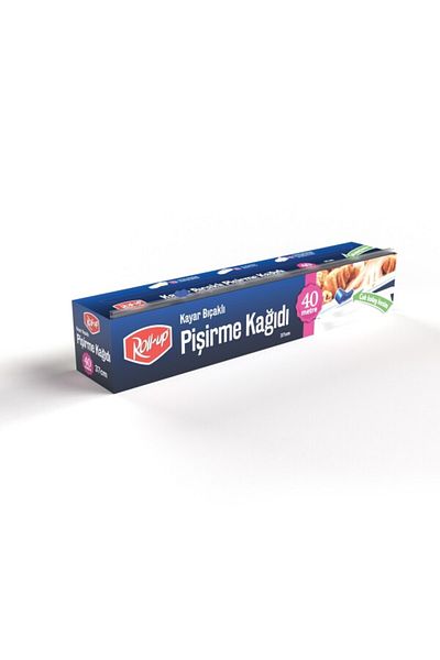 Roll-Up Silicone Baking Paper 37cmx 40 meters with sliding blade