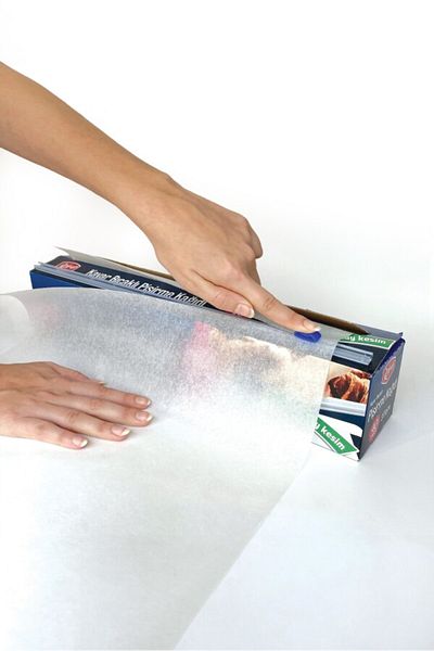 Roll-Up Silicone Baking Paper 37cmx 40 meters with sliding blade
