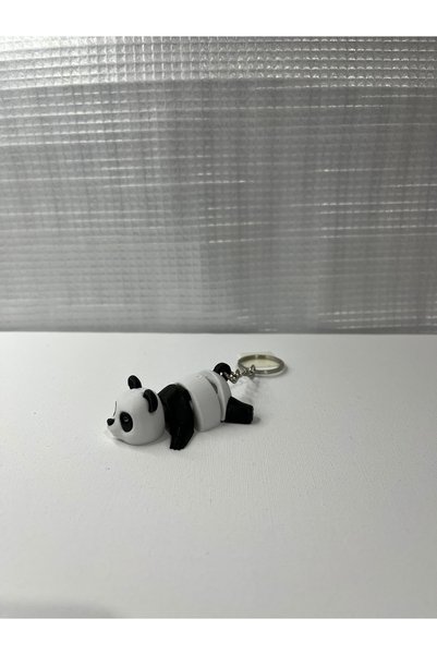 KSTECH Movable, Cute Panda Design Keychain & Bag Ornament