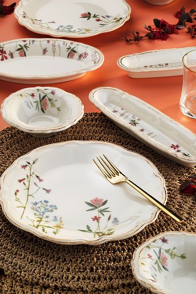 Fecra Nature 14 Piece Breakfast and Presentation Set