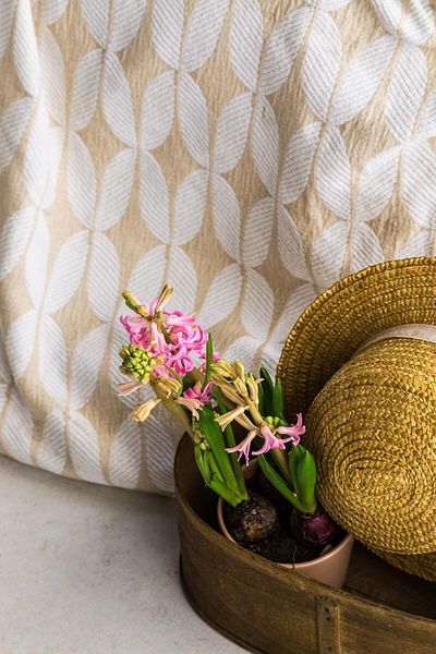 Apricitas HOME Double Timeless Set Embroidered Abeille Beige - Bedside