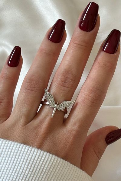 Leo'Stone Special Production Mikail Angel Design Adjustable Women's Ring