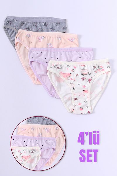 DK İÇ GİYİM SET DE 4 CHILOȚI CU MODEL FETE