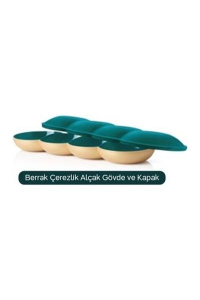 Tupperware Clear Snack Bowl Low Body and Cover