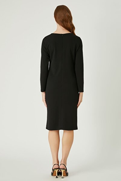 FEVER Yakası zincirli elbise