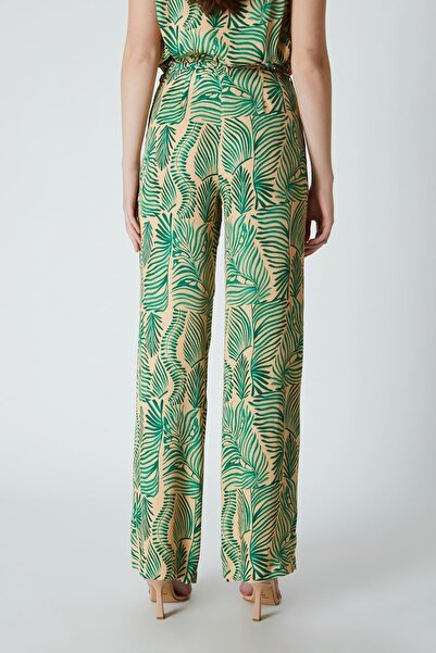 FEVER Tropik desenli pantolon