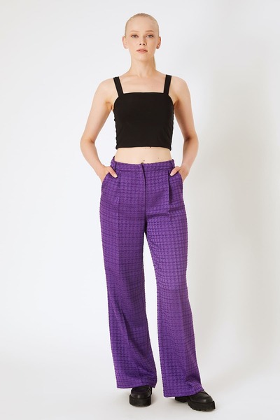 FEVER Plili Tüvid Pantolon