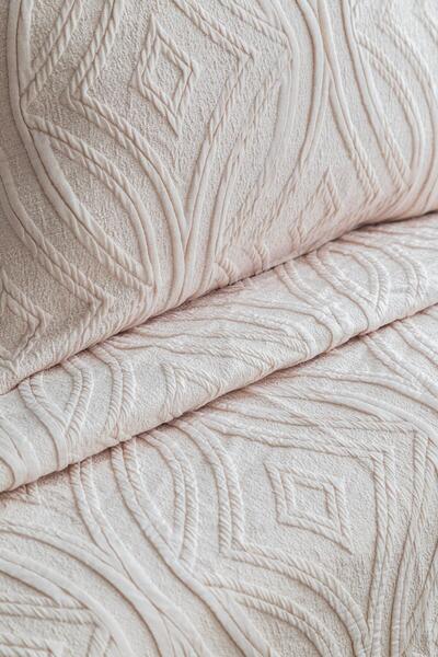 Apricitas HOME Tek Kişilik Belmont Bej Timeless Yatak Örtüsü Nevresimli Prime Set