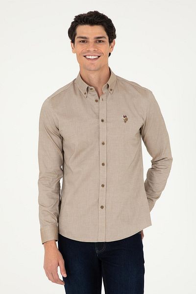 U.S. Polo Assn. ΒΑΣΗ. Polo Assn. Ανδρικό πουκάμισο 50293847 -VR027