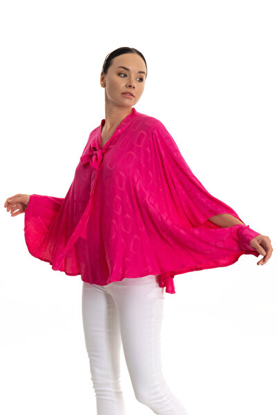 FEVER Oversize Viskon Ipek Bluz