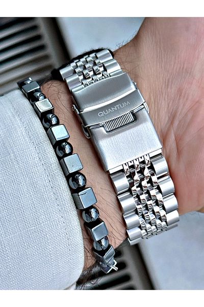 Quantum Qmg1024.390 Automatic Steel Band Men's Wrist Watch