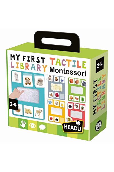 Headu My First Tactile Library Montessori (2-4 Years Old)