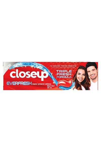 Closeup Close Up T.p 25 ml Ever Fresh -81629 --- كلوس اب معجون اسنان احمر حار 25 مل