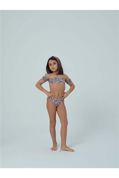 Louren Kç7504 Kız Çocuk Bikini Tk