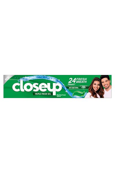 Closeup Close Up T.p 120 ml Green Menthol Fresh (39620) --- كلوس اب معجون اسنان 120 مل اخضر نعناع منعش