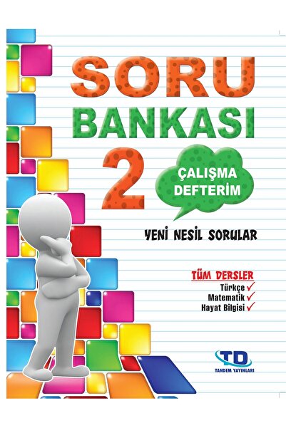 Tandem Yayınları TAY SORU BANKASI ÇALIŞMA DEFTERİM 2. SINIF