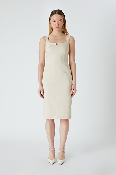 FEVER Kare yakalı şık elbise