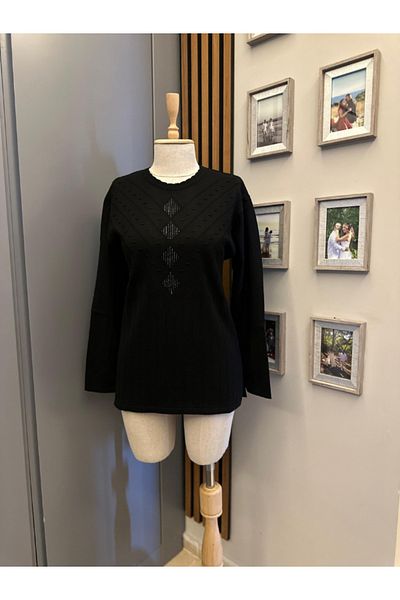 BERNEO Pulover din tricot din bumbac Mother Design