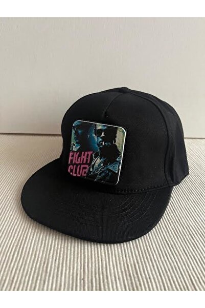 HatClub Exclusive Șapcă hip hop pentru bărbați, neagră, ajustabilă pe spate, ...