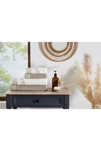 Özdilek Özdilek Phlox Bamboo Towel Set