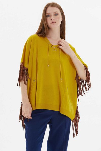 Two Mail Mustard Casual Knitwear