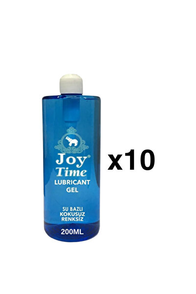joy time Su Bazlı Kayganlaştırıcı Jel - Masaj Jeli Kokusuz Renksiz ( 10lu set )