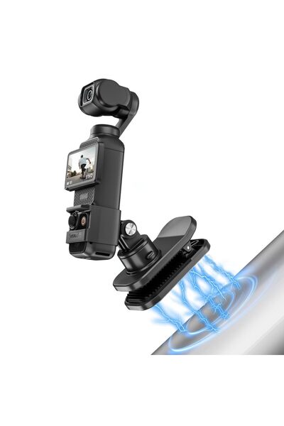 Choice أسود اللون، مشبك تثبيت على حقيبة الظهر قابل للدوران 360 درجة، ملحقات ح...