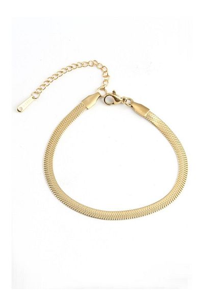 Vouye Italian Stylish Gold Bracelet - Steel