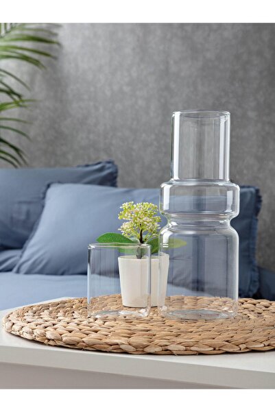 HİNESSA Borosilikat Başucu Sürahisi