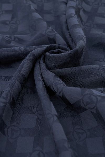 Valentino Orlandi Σάλι Alia Jacquard-3 Navy Blue