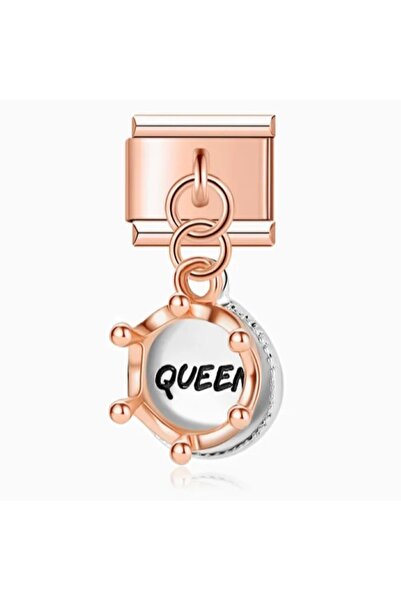 SiestaAccessories Queen / Queen Crown Dangle Italian Bracelet Charm