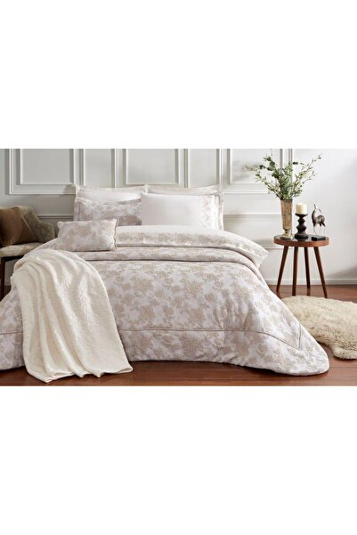 Özdilek Çeyiz Seti Emilia Krem ( 11 Parça)