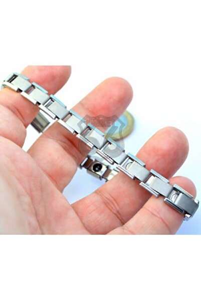 Market66 مكافحة الإجهاد مرنة التوازن سوار الفولاذ المقاوم للصدأ المعادن الإيط...