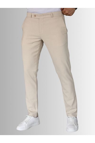wamoss 2025 Plus Size Vintage Double Button Fabric Pants