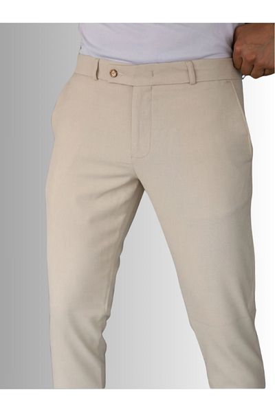 wamoss 2025 Plus Size Vintage Double Button Fabric Pants