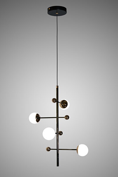 Apliqa Addo Siyah Tekli 4 Watt Modern Sarkıt Koridor, Salon Sarkıt Led Avize