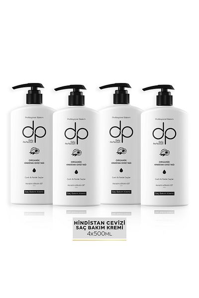 dp Daily Perfection Hair Care Cream Organic Coconut Oil 500 ml