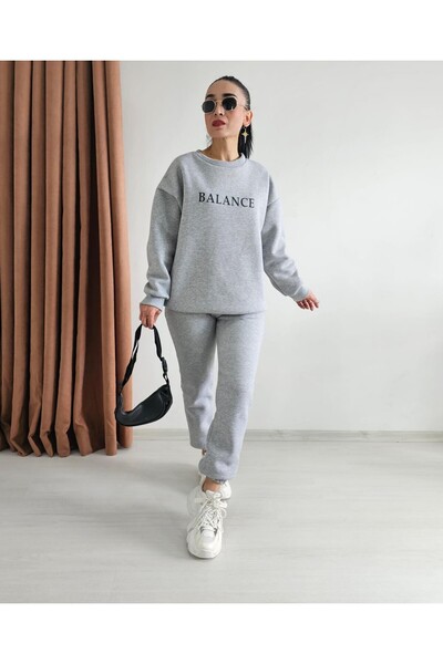 Altı Üstü Butik Σετ αθλητικών φόρμας Balance Print 3 Thread Raster