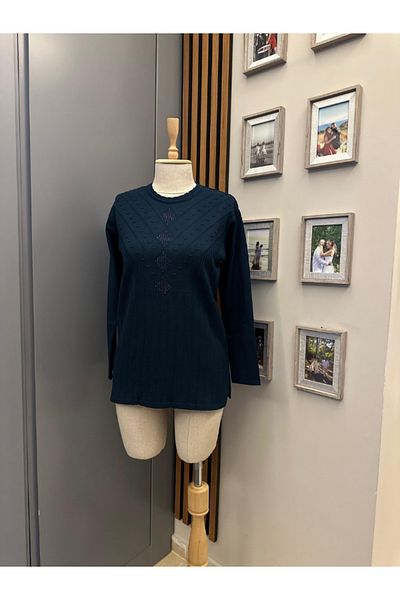 BERNEO Pulover din tricot din bumbac Mother Design