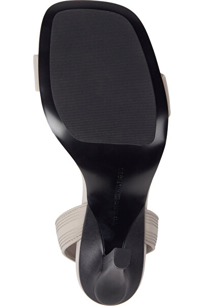 Tommy Hilfiger Leather Ankle Strap High Heel Sandals