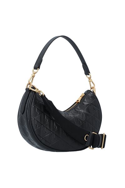 Lacoste Maheki Schultertasche Leder 24 cm